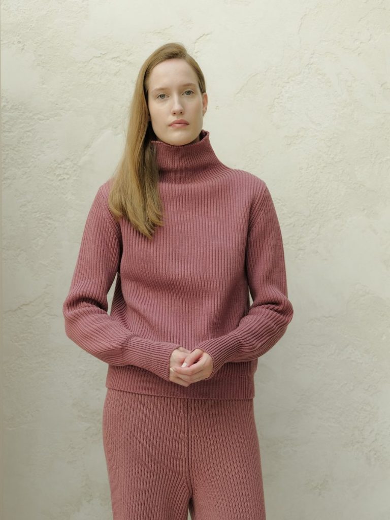 Extra Fine Merino High Neck Sweater